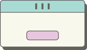 Form Input Submission UI vector