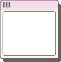 Clean Dashboard Interface vector