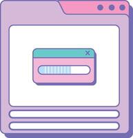 User Friendly Web Interface vector