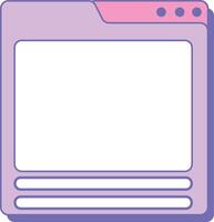 Organized UI Components vector