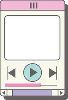 Interactive Widget System vector
