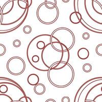 circles, simple shapes, seamless pattern vector