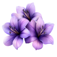 Glamorous Pink Satin Ribbon Flowers with Lush Petals png