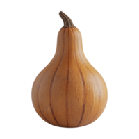 a wooden pumpkin on a transparent background png