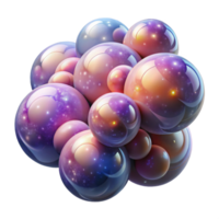 serene traditional Floating Translucent Spheres Field of Light genuine png