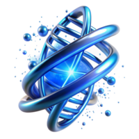 extraordinary rustic A Dna Strand Spiraling Through Cyberspace high quality png