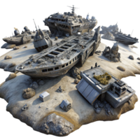 extraordinary minimalist A Spaceship Graveyard Filled with Dereli high quality png