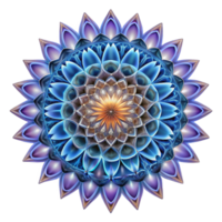 vibrant rustic An Intricate Mandala Pattern Radiating Ou exclusive png