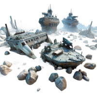 wonderful classic A Spaceship Graveyard Filled with Dereli high resolution png