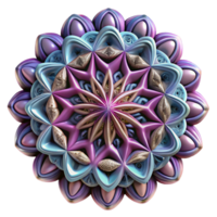 elegante rústico uma digital Renderização do uma fractal padronizar autêntico png