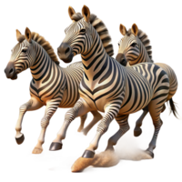 elegant abstract A Herd of Zebras Galloping Across the Af high resolution png