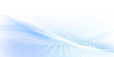 Abstract blue background with white lines vector