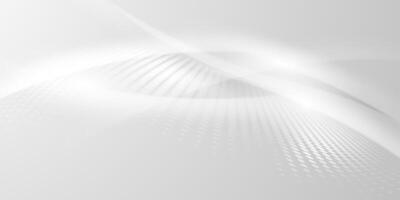 Abstract white background with a wavy pattern vector
