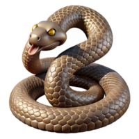 wonderful contemporary A Coiled Rattlesnake Scales Glistening M 4K png