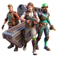 extraordinary contemporary A Group of Space Pirates Clad in Ragged premium png