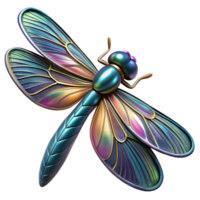 beautiful abstract Dragonfly Wings Iridescent Close-up exclusive png