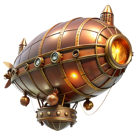 extraordinary classic A Majestic Steampunk Airship Copper and B exclusive png