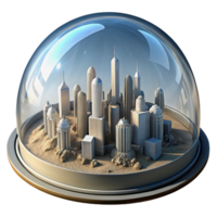 stunning contemporary A Futuristic City Built Within a Giant genuine png