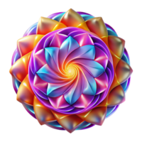 stunning modern A Kaleidoscope of Swirling Colors and Geo high quality png