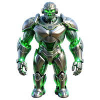 impressive contemporary A Towering Chrome Plated Robot Adorned high resolution png