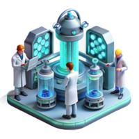 beautiful rustic A Group of Scientists Working on a Comple high resolution png
