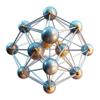 vibrant abstract A Network of Interconnected Nodes Pulsing detailed png