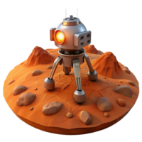 extraordinary modern A Solitary Robotic Probe Exploring The high resolution png