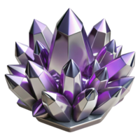 extraordinary modern Crystalline Structures Amethyst Cluster high quality png