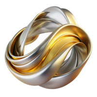 stunning classic Flowing Ribbons of Liquid Metal in Shade authentic png