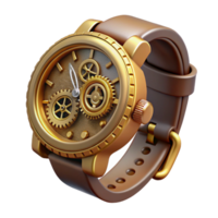 dramatic abstract A Close Up of a Steampunk Wristwatch With high resolution png