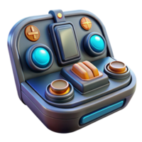impressive abstract A Futuristic Control Panel with Glowing Bu png