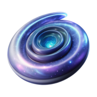 serene creative A Dynamic Swirling Vortex of Stardust And high quality png