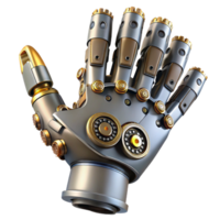 magnificent creative A Steampunk Robotic Hand Intricate Gears authentic png
