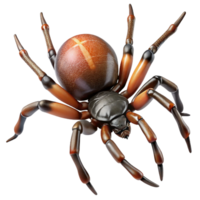 impressive creative A Close Up of a Spider Spinning a Web In high quality png