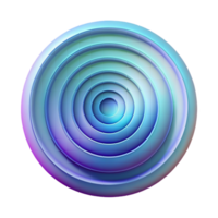 beautiful vintage A Mesmerizing Pattern of Concentric Circ 4K png