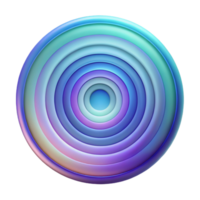 beautiful traditional A Mesmerizing Pattern of Concentric Circ professional png