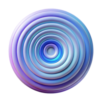 elegant vintage A Mesmerizing Pattern of Concentric Circ high resolution png