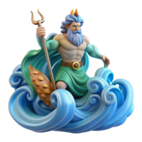 magnificent contemporary Poseidon Commanding a Tempestuous Sea W original png
