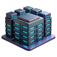 stunning rustic A Data Center with Rows of Servers and B png