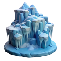 magnificent rustic A Frozen Waterfall Ice Formations Winte professional png