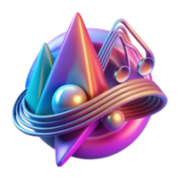 impressive artistic Abstract Music Visualization original png