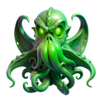 extraordinary artistic A Powerful Cthulhu Rising from the Depths high quality png