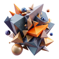 wonderful classic A Dynamic Composition of Fragmented Geom high quality png