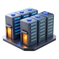 magnificent minimalist A Data Center with Rows of Servers and B high resolution png