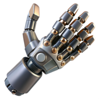 beautiful vintage A Bionic Arm with Intricate Mechanical Det png