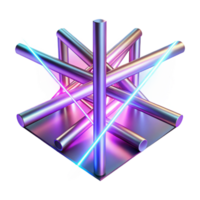 vibrant abstract Intersecting Lines Abstract Design authentic png