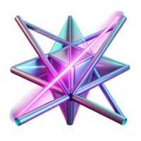 elegant artistic Intersecting Lines Abstract Design premium png