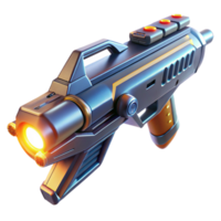 wonderful vintage A Futuristic Weapon with Intricate Glo high quality png