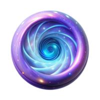 elegant creative A Mesmerizing Spiral of Light Particles high resolution png