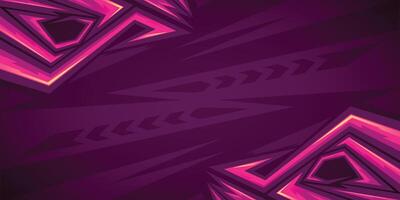Abstract background with purple and pink triangles vector
